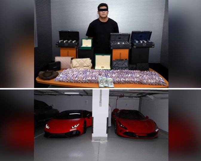 Expat arrested for engaging in investment without licenses; cash and cars seized