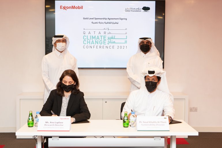 ExxonMobil Qatar, QF sign agreement for climate conference