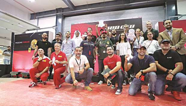Ferari owners rev up for cancer awareness