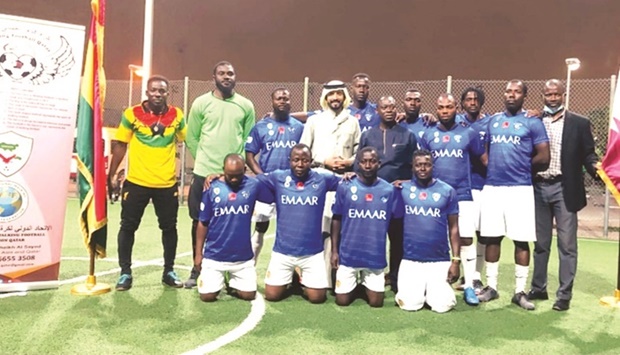 Ghana Walking Football Club launched in Qatar
