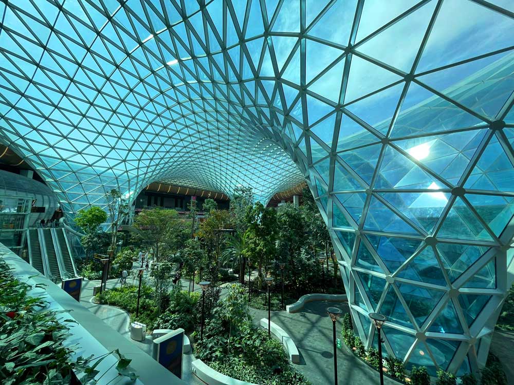 Hamad International Airport expands with stunning indoor tropical garden ahead of Qatar 2022