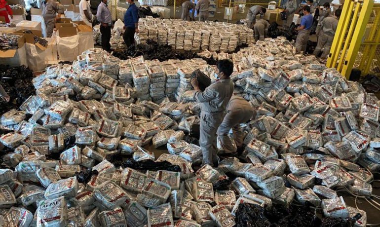 Hamad Port Customs foils smuggling of large stock of ‘tambaku’