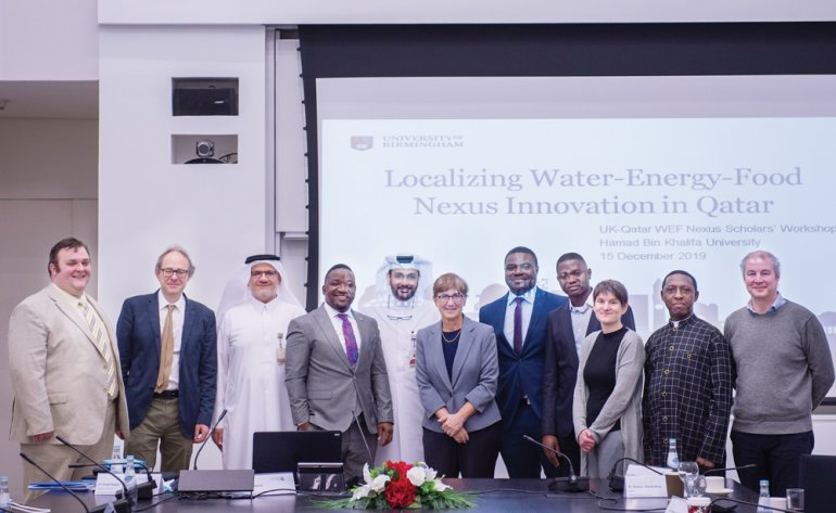 HBKU workshop explores water-energy-food nexus innovation in Qatar