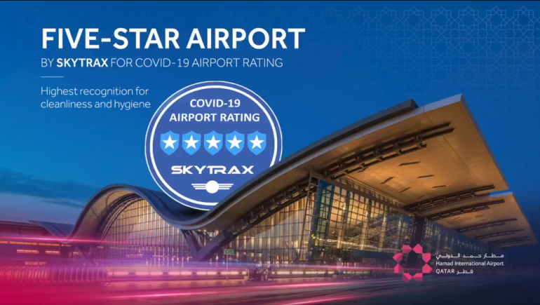 HIA first airport in region to be awarded 5-star Covid-19 airport rating by Skytrax