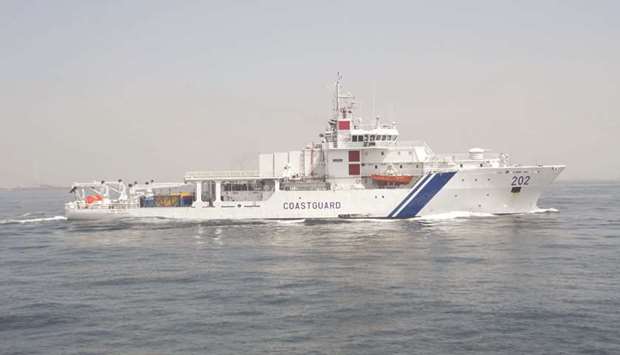 Indian Coast Guard ship to arrive today in Qatar