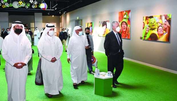 Katara Football Art exhibition begins