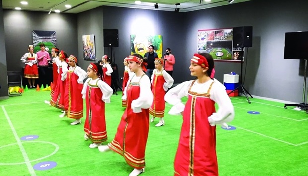 Katara Football Art exhibition celebrates Russian culture