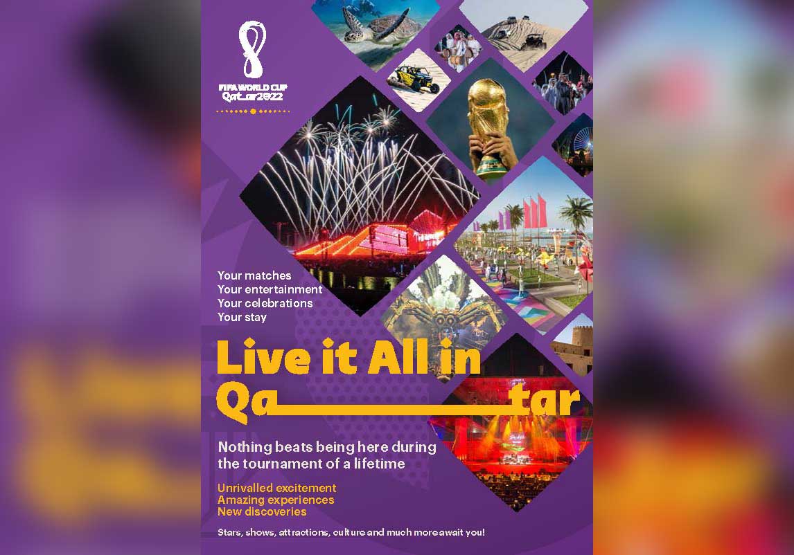 ‘Live it All in Qatar’: Endless offerings for Qatar 2022 fans