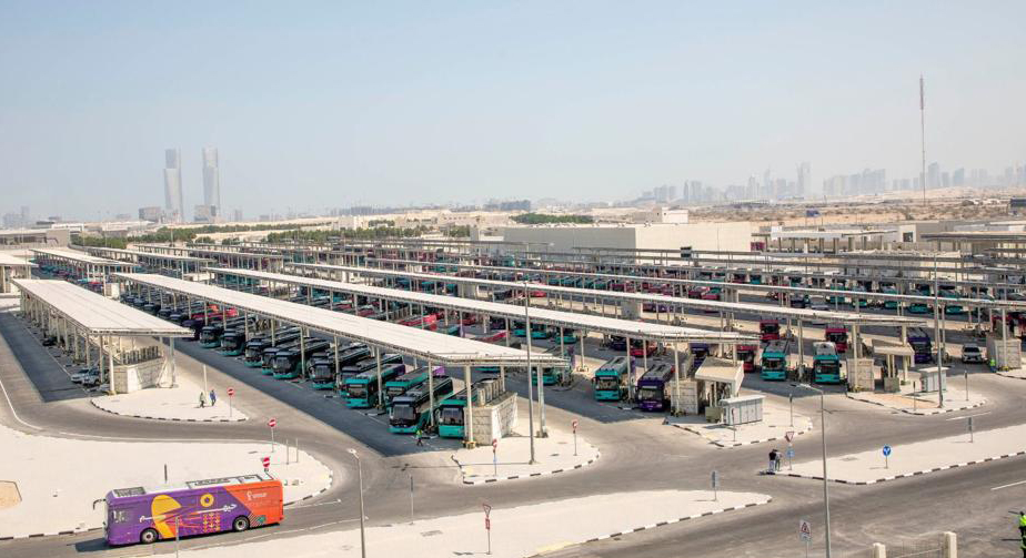 Lusail Bus Depot in Qatar enters Guinness World Records