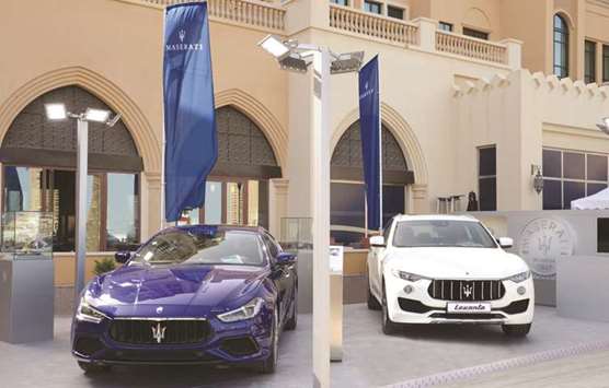 Maserati provides luxury wheels for Qatar International Boat Show