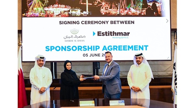 Masraf Al Rayan signs with Estithmar Holding to sponsor Doha Winter Wonderland