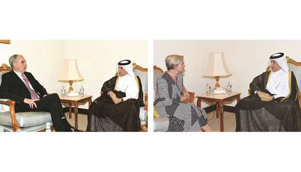 Minister receives credentials of German and Dutch envoys