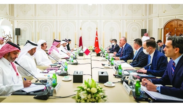 Ministerial meeting of the Qatari-Turkish Supreme Strategic Committee begins in Doha