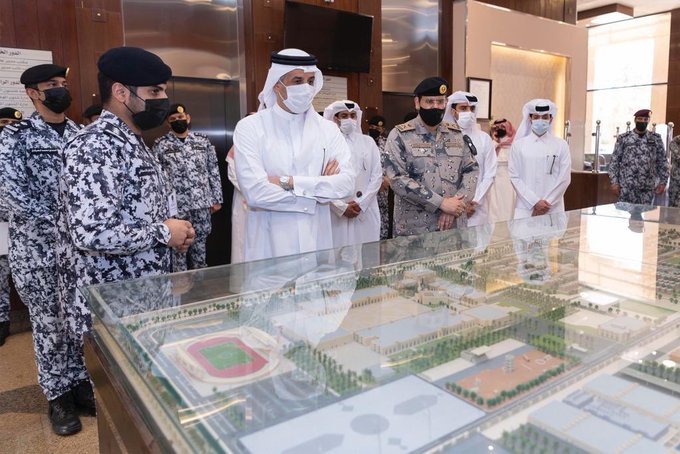 MoI delegation visits King Fahd Security College