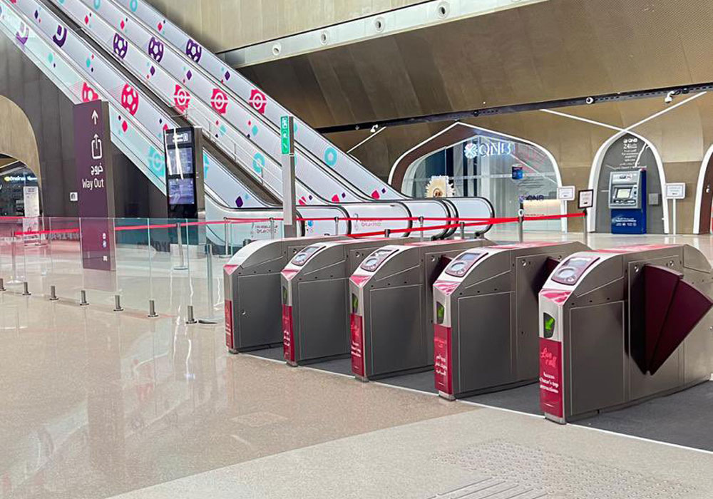 More gates installed at nine Doha Metro stations; free travel for Hayya Card holders