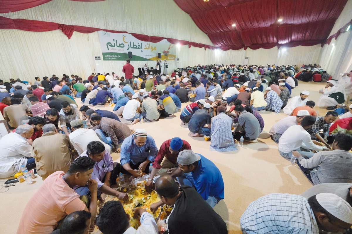 Muraikh Ramadan Tent Aims to Serve 15,000 Fasting Individuals