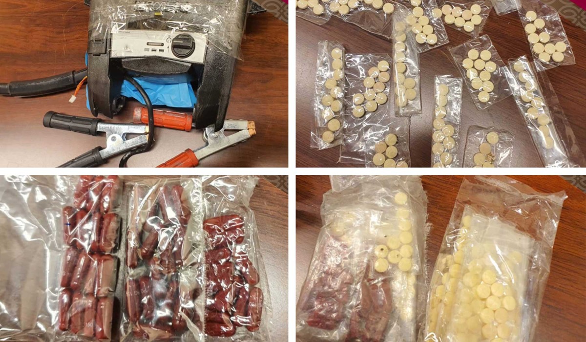 Narcotic pills found in car charger seized by Qatar Customs