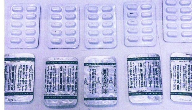 Narcotic pills seized