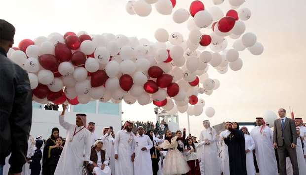 National Day celebrations at Darb Al Saai opened