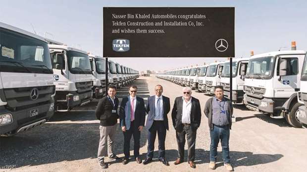 NBK signs deal to supply 50 Actros trucks