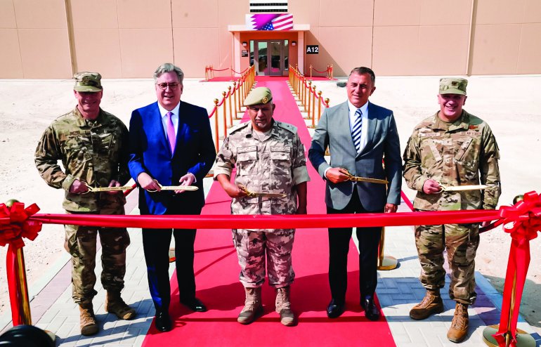 New buildings inaugurated at Al Udeid Air Base as part of expansion project