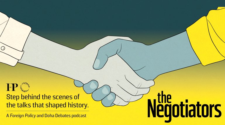 New podcast by QF's Doha Debates, FP to shed light on 'the Negotiators'