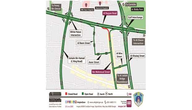 One-month closure for access to Ibn Mahmoud Street