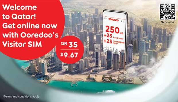 Ooredoo launches prepaid Visitor SIM card package