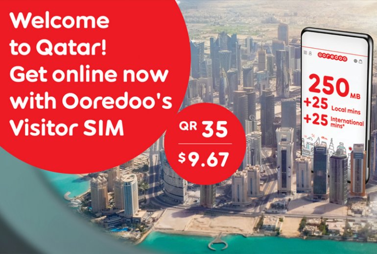 Ooredoo launches special SIM for visitor