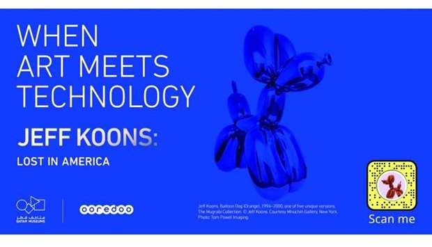 Ooredoo supports Qatar Museums in expanding access to works of Jeff Koons in Qatar
