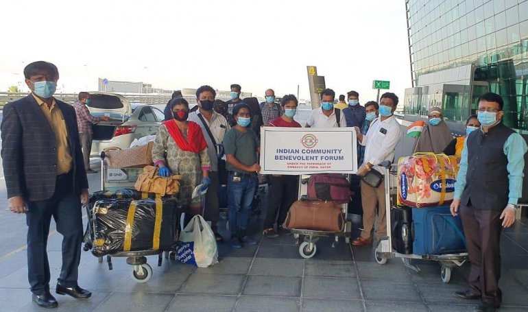 Over 10,000 Indians repatriated from Qatar in 61 flights including two community-hired charters