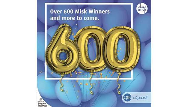 Over 600 rewarded with cash prizes in 4th edition of QIBقs Misk Savings Account