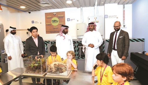 Paper recycling centre opens to educate children