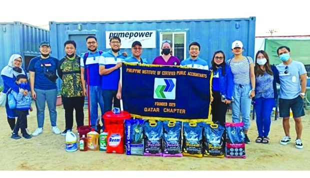 PICPA Doha donates food, animal essentials to QAWS