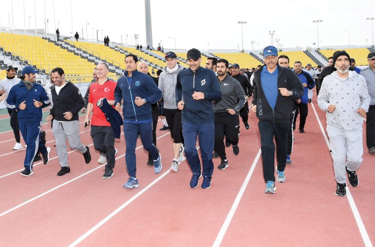 PM participates in Sport Day activities