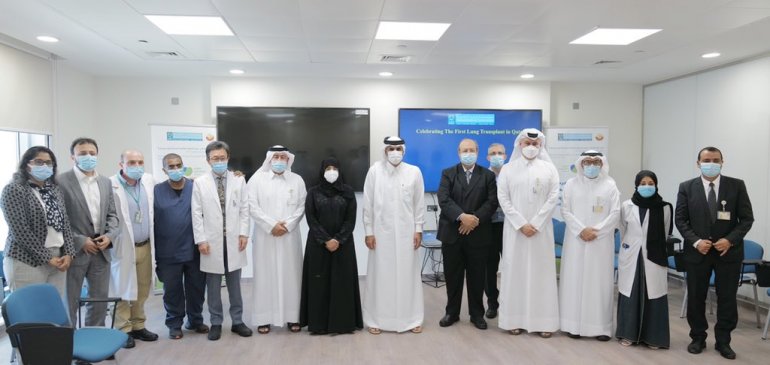 Prime Minister visits first lung transplant patient in Qatar