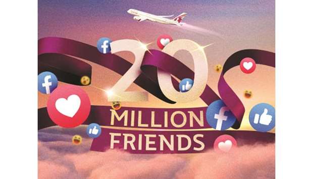 Qatar Airways becomes first airline to surpass 20mn fans on Facebook