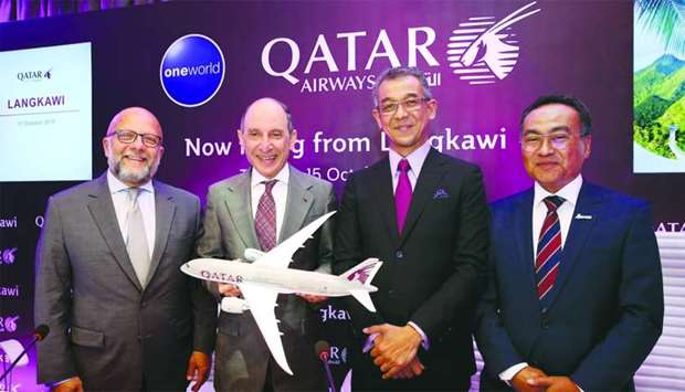 Qatar Airways celebrates launch of services to Langkawi