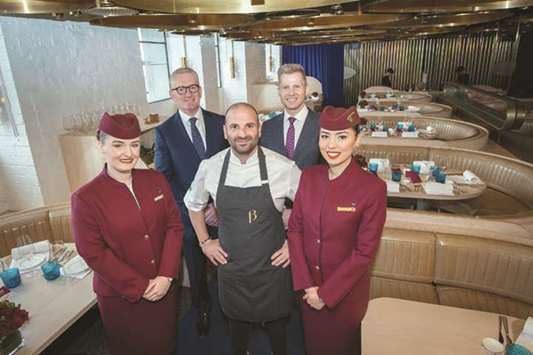 Qatar Airways collaborates with chef Calombaris again for new inflight menu