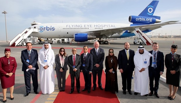 Qatar Airways hosts Orbis Flying Eye Hospital in Doha