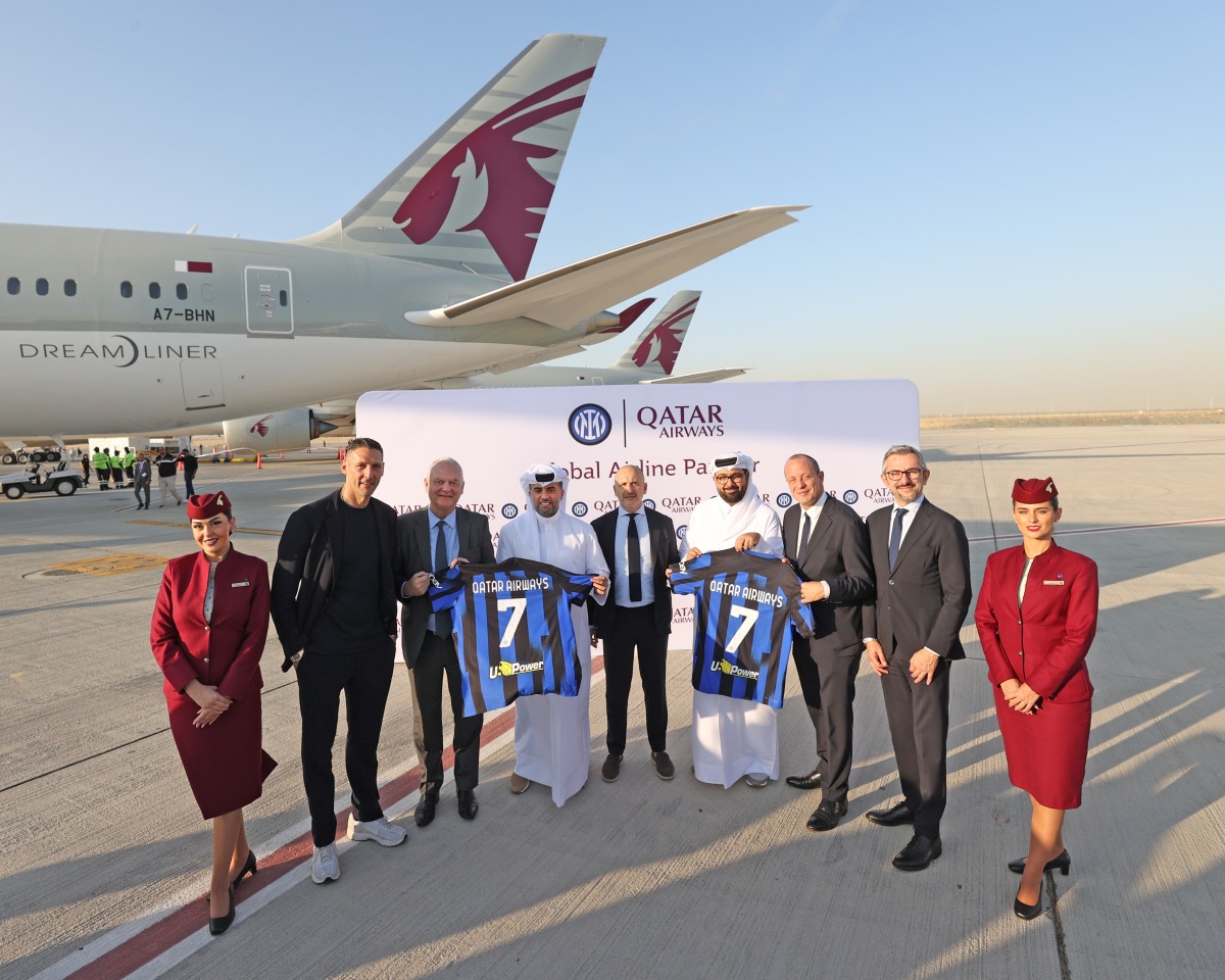 Qatar Airways Joins Forces as the Global Airline Partner of Inter Milan
