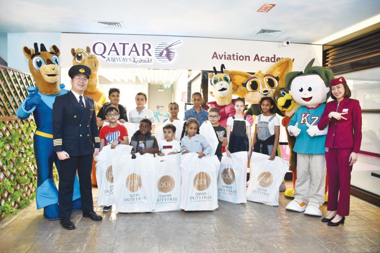 Qatar Airways supports QCS-organised fun day for children at Kidzania