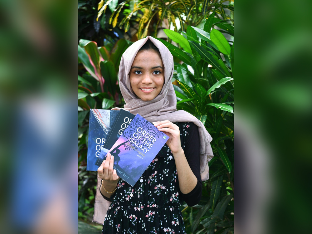 Qatar-based Indian student youngest female person in world to publish a book series