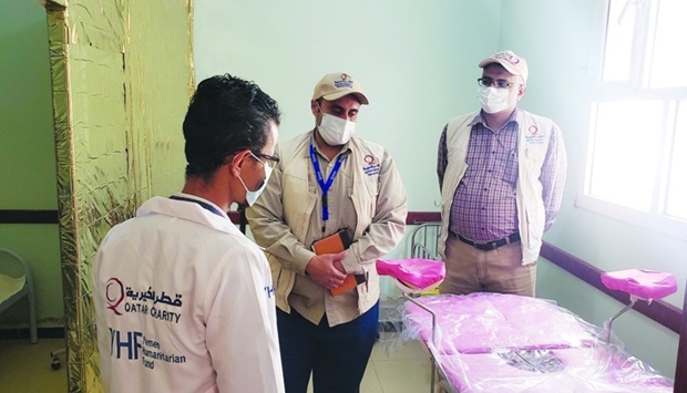 Qatar Charity delivers emergency aid to Yemenقs healthcare facilities