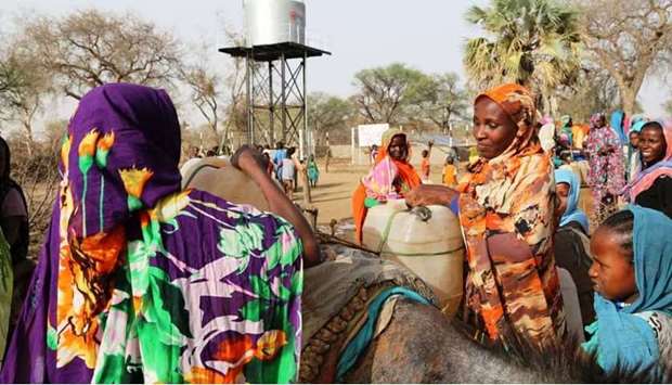 Qatar Charity drills 222 water wells in Sudan