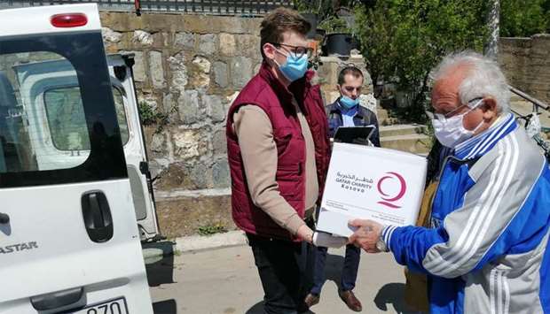 Qatar Charity supports Kosovoقs Ministry of Health in fight against Covid-19