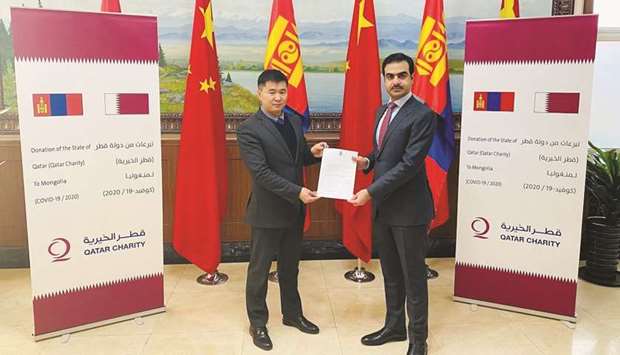 Qatar delivers medical aid to Mongolia