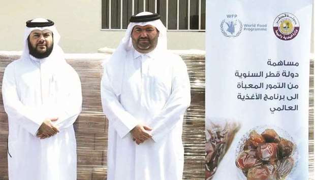 Qatar donates 158 tonnes dates to World Food Programme