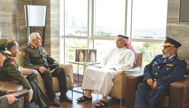 Qatar-Jordan  military ties reviewed