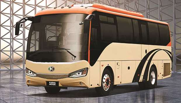 Qatar-Oman joint venture rolls out first bus
